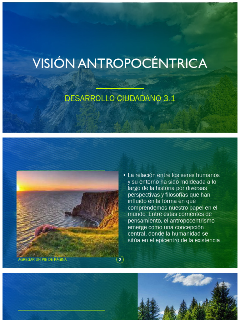 DECI - 4semestre - U3 VISIÓN ANTROPOCÉNTRICA | PDF | Humano | René ...