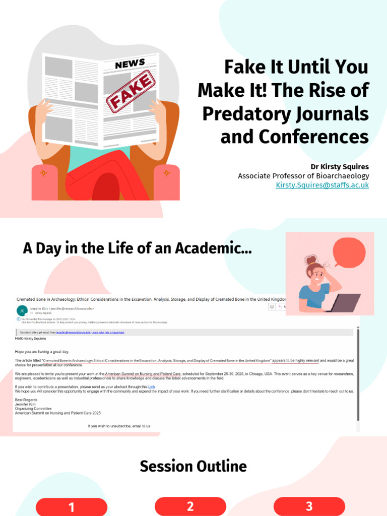 Predatory Journal And Conferences Masterclass Pdf Science Academia