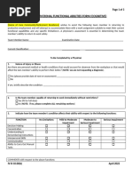 Florida DWC-25 Medical Treatment Form | PDF | Physical Therapy | Health ...