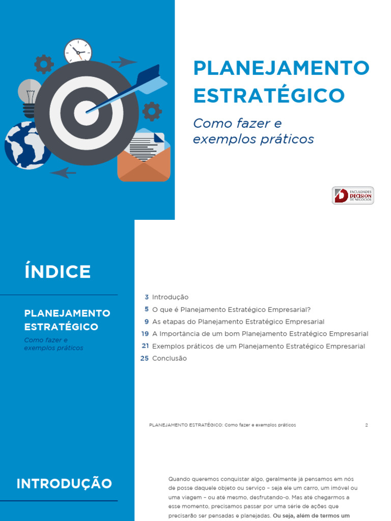 Planejamento Estratégico: Guia Prático | PDF | Planejamento estratégico ...