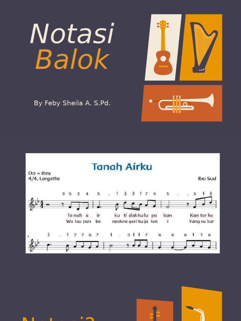 Notasi Balok Kelas Xi | PDF