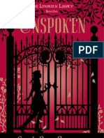 Unspoken by Sarah Rees Brennan