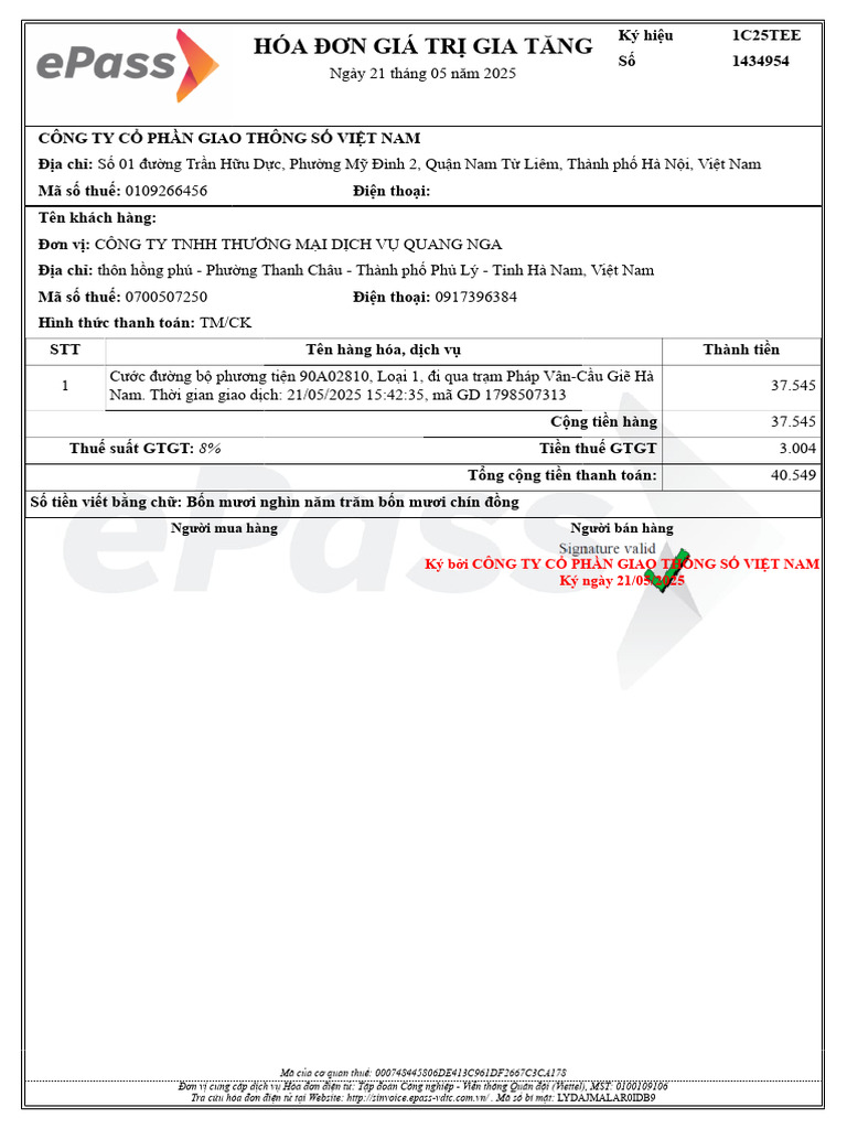 Invoice 210937465 | PDF