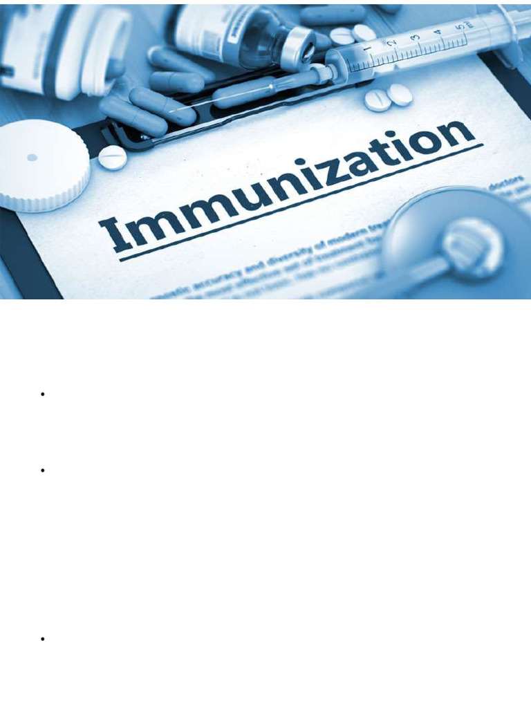 Comprehensive Guide to Immunization | PDF | Vaccines | Drugs