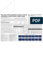 The Role of The Prefrontal Cortex in Social Orientation Construction: A Pilot Study