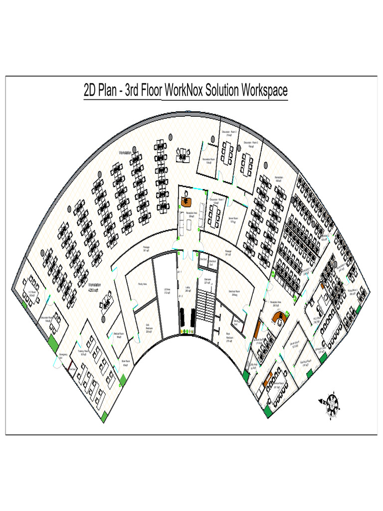 WorkNox 3rd Floor-Model | PDF | Room