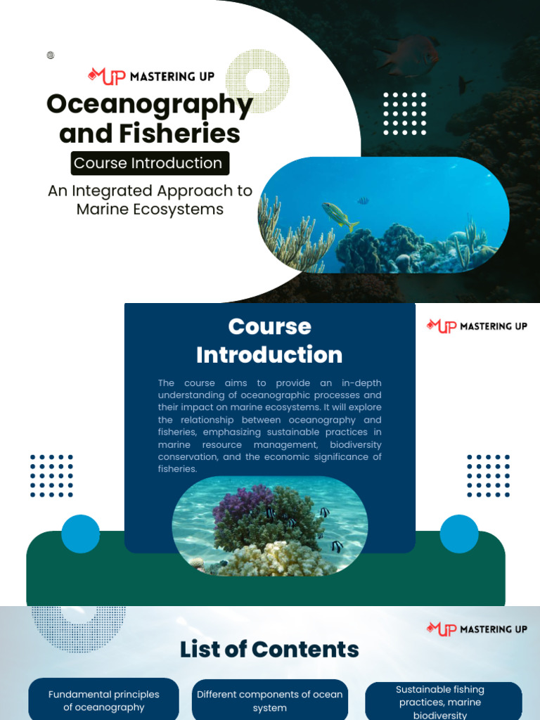 Oceanography and Fisheries Course Overview | PDF | Oceanography | Oceans