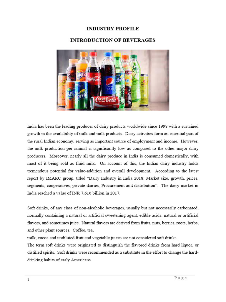 Podaran Snacks and Beverage Overview | PDF | Soft Drink | Drink