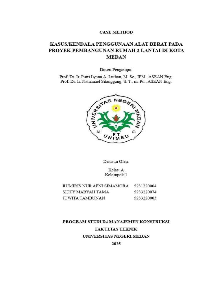 Case Method MANAJEMEN PROYEK | PDF