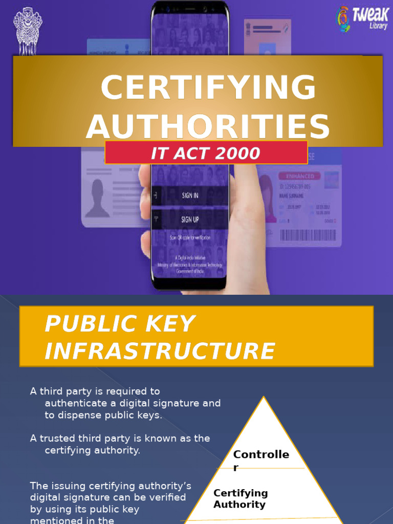 Overview of Certifying Authorities | PDF | License | Public Key Certificate