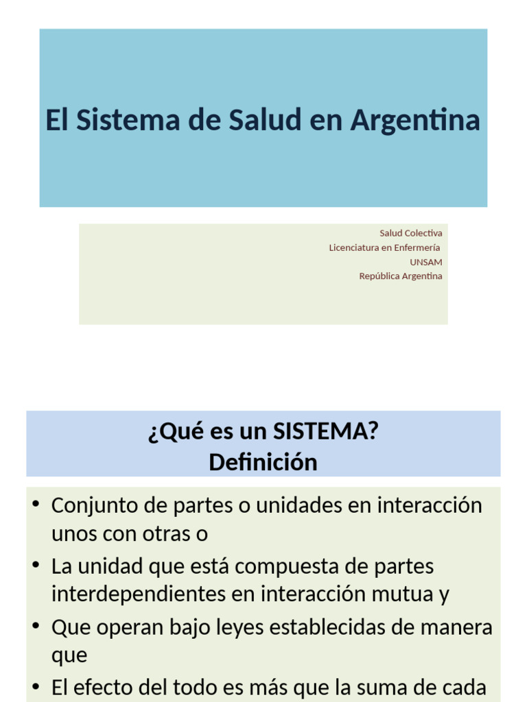 Historia del Sistema de Salud en Argentina | PDF | Hospital | Producto ...