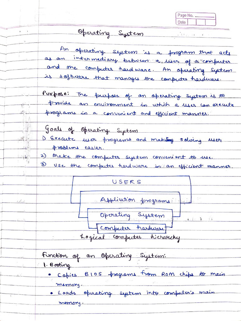 Bcs 401 Os Notes (Unit - 1 To 5) Updated | PDF