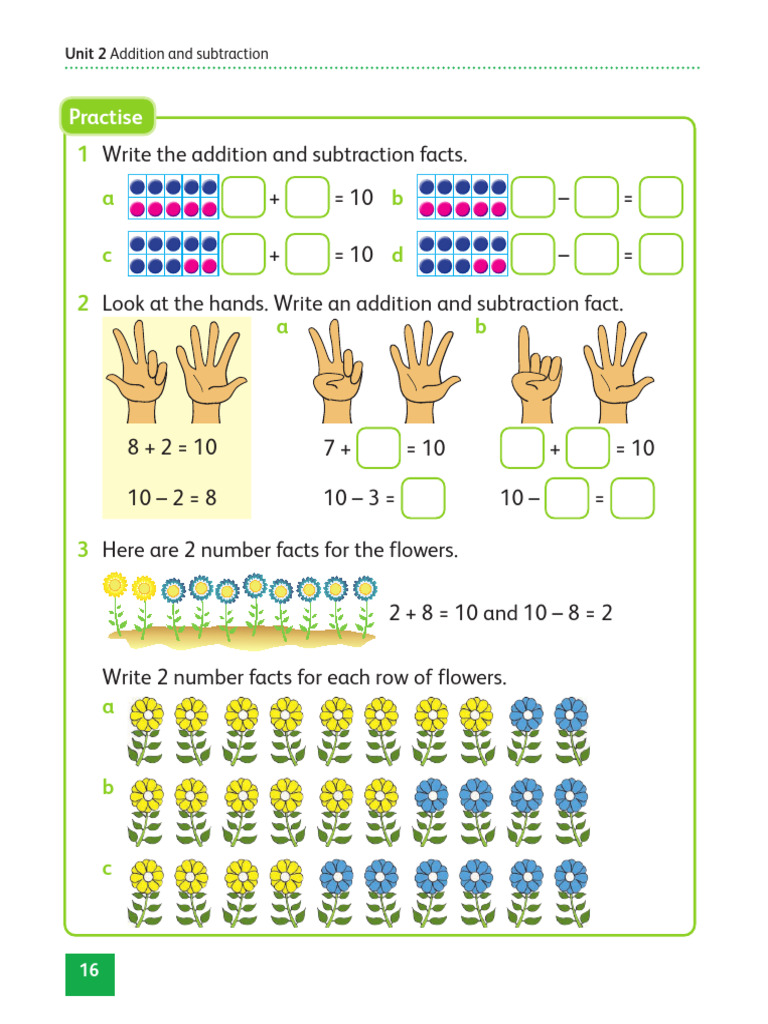 Addition and Subtraction Practice | PDF
