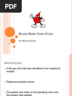 Download Blood Bank Case Study by Melissa Harding SN87876978 doc pdf