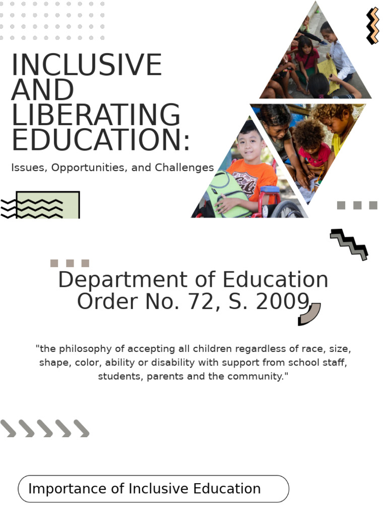 Inclusive Education in the Philippines | PDF | Inclusion (Education ...