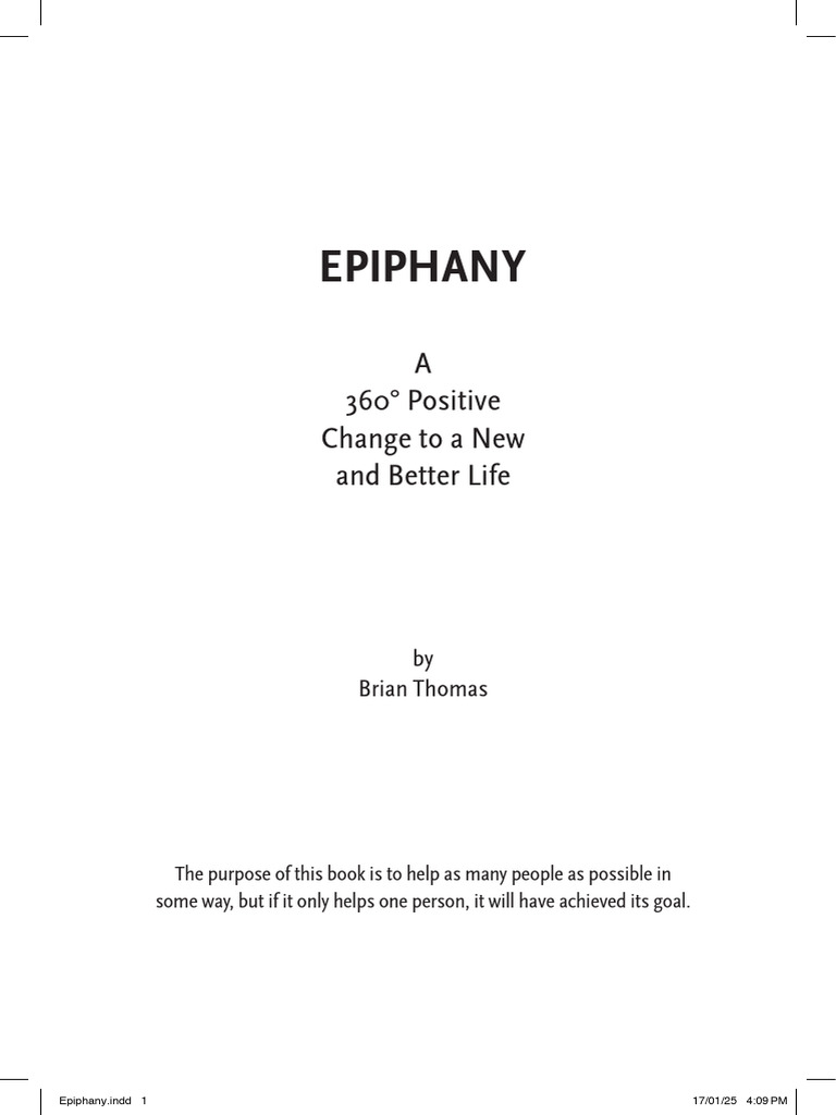 Transform Your Life: Epiphany Guide | PDF | Forgiveness