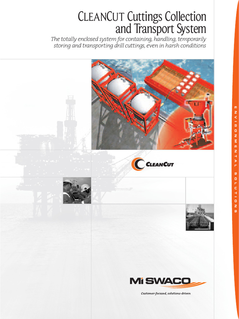 CLEANCUT Cuttings Collection | PDF | Pump | Offshore Drilling