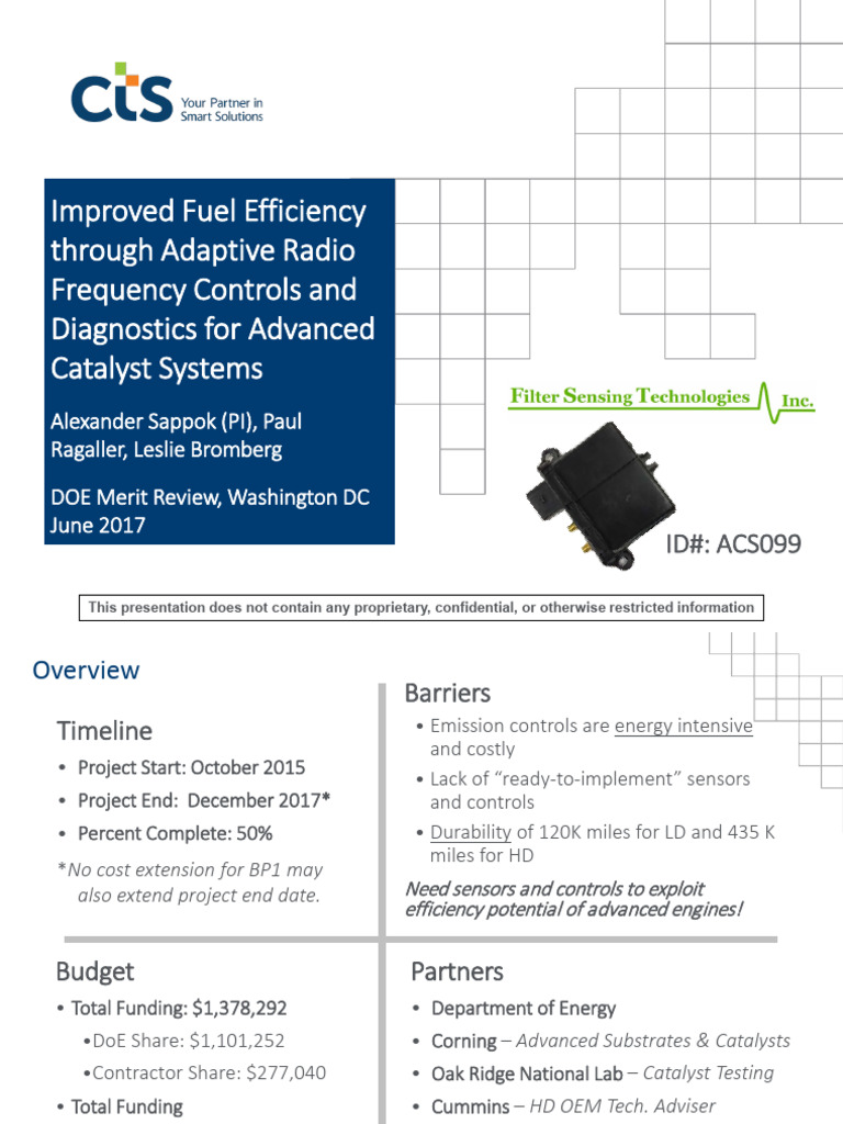 Adaptive RF Controls for Fuel Efficiency | PDF | Exhaust Gas | Ammonia