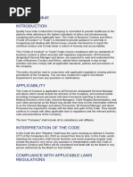 Hilton Code of Conduct Overview | PDF | Board Of Directors | Discovery ...