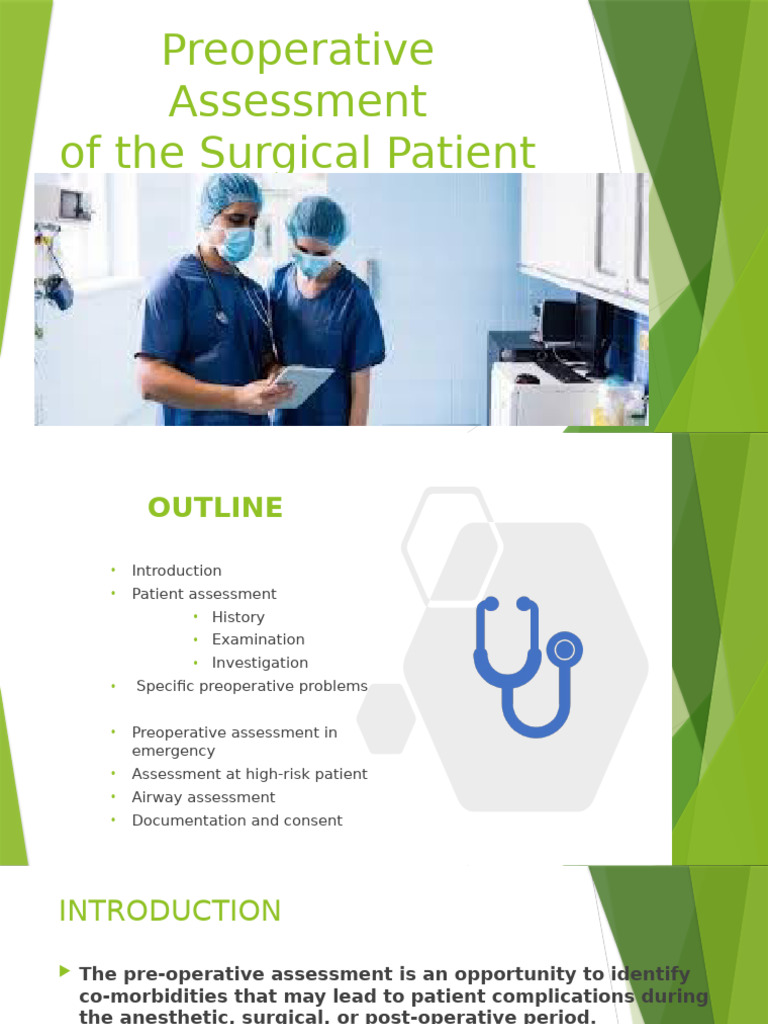 Preoperative Assessment Guidelines | PDF | Heart | Heart Failure