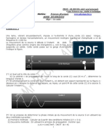 Matière: Sciences Physiques: 4 Eme Sciences Exp, Maths Et Technique Serie D'Exercices