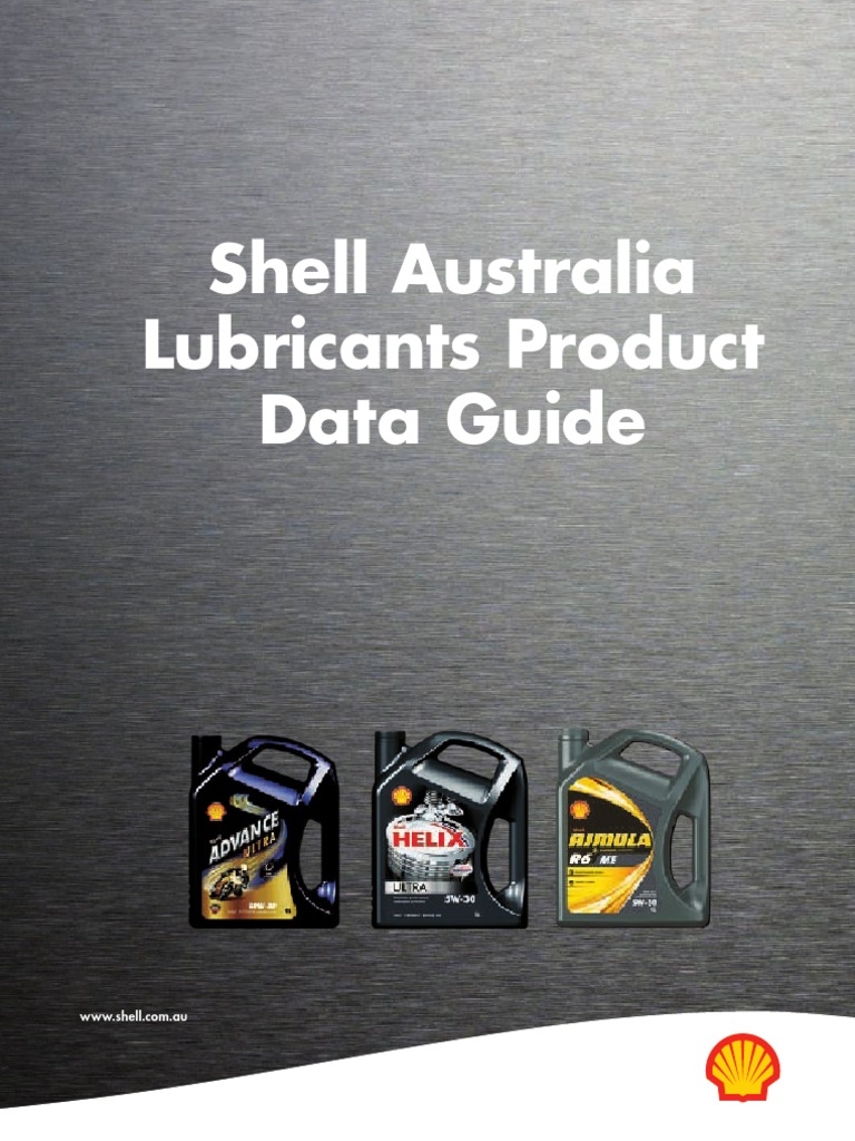 SHELL Product Data 2012 Motor Oil Internal Combustion Engine