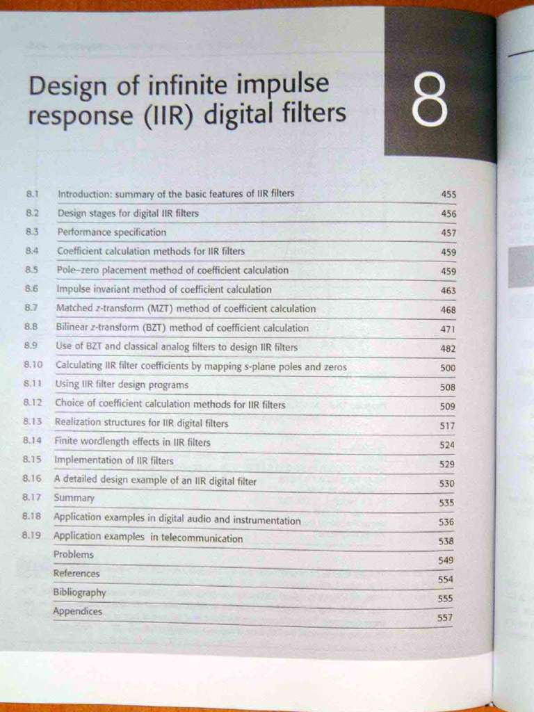 IIR Digital Filter Design Methods | PDF | Bandwidth (Signal Processing ...