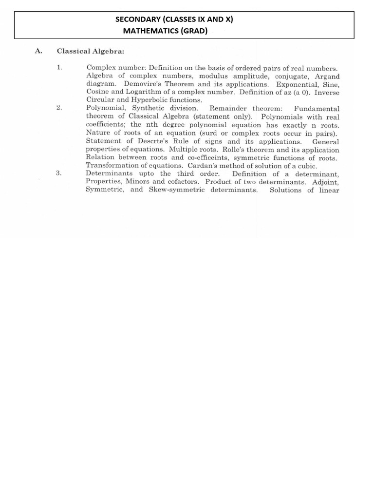 Mathematics (Grad) | PDF