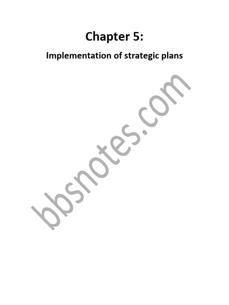 Chapter 5 Planning and Decision Making | PDF
