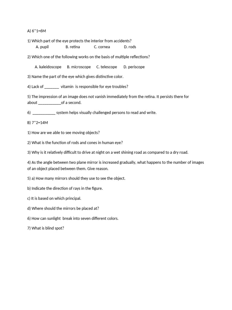 20250117051915class 8 Light (Test) KHBKKH | PDF