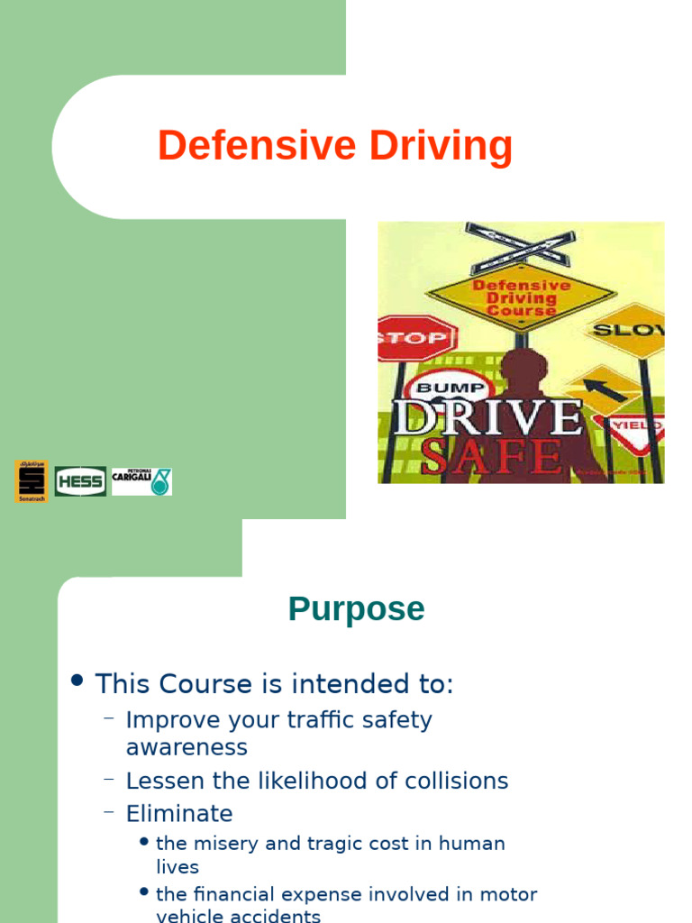 Defensive Driving Course Overview | PDF | Traffic Collision | Driving