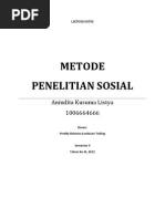 Download Metode Penelitian Sosial - Kuantitatif by Anindita Kusuma Listya SN87881073 doc pdf