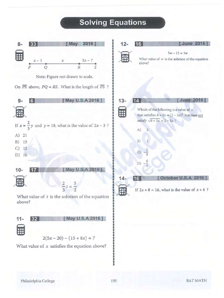 Mock Test Math | PDF