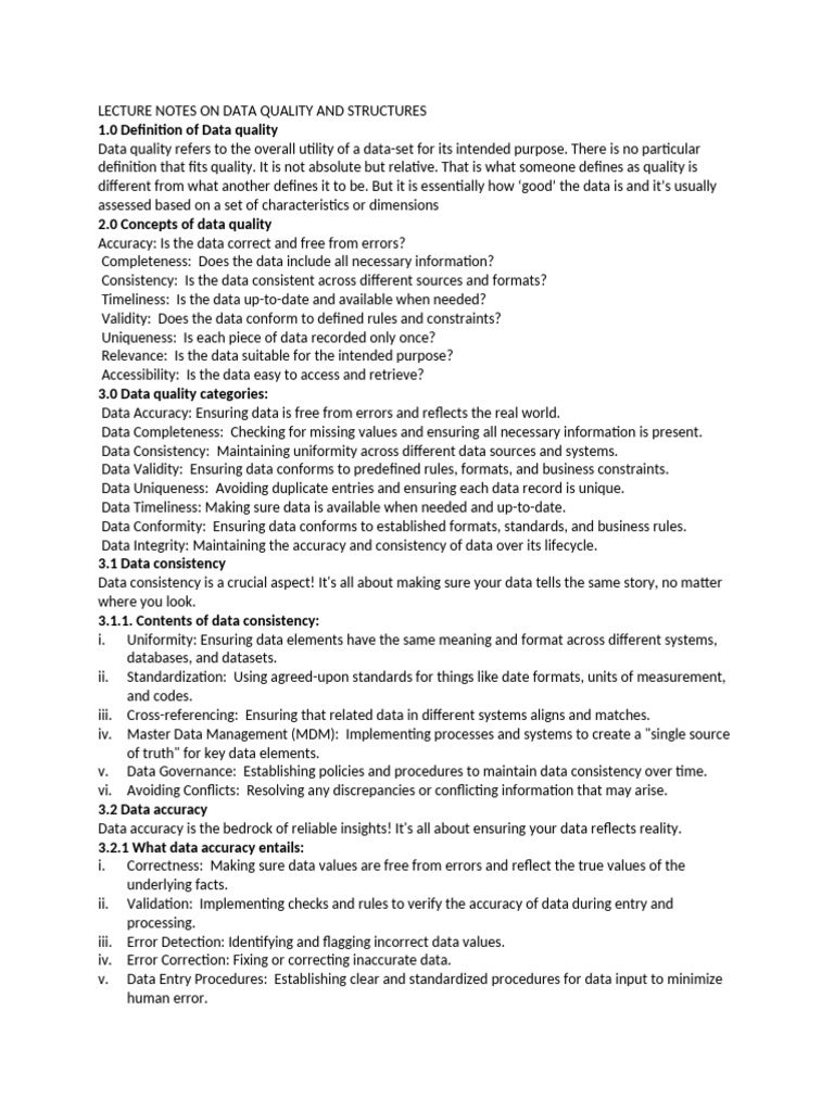 Data Quality Concepts and Standards | PDF | 3 D Modeling | Metadata