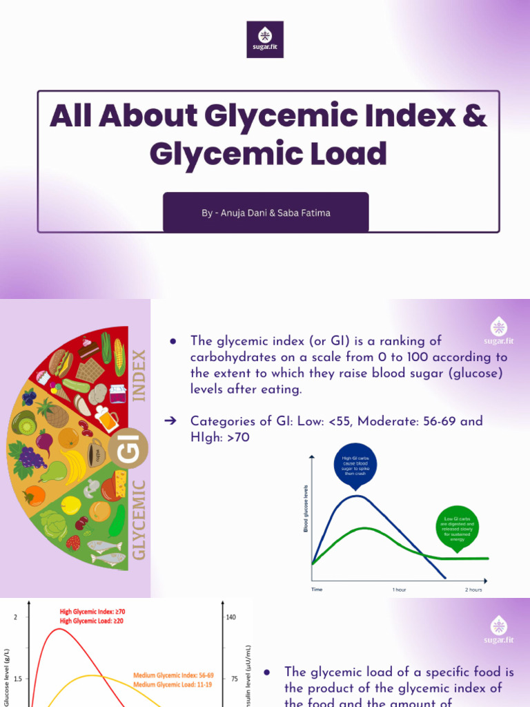 Glycemic Index and Load Explained | PDF | Glycemic Index | Glycemic Load