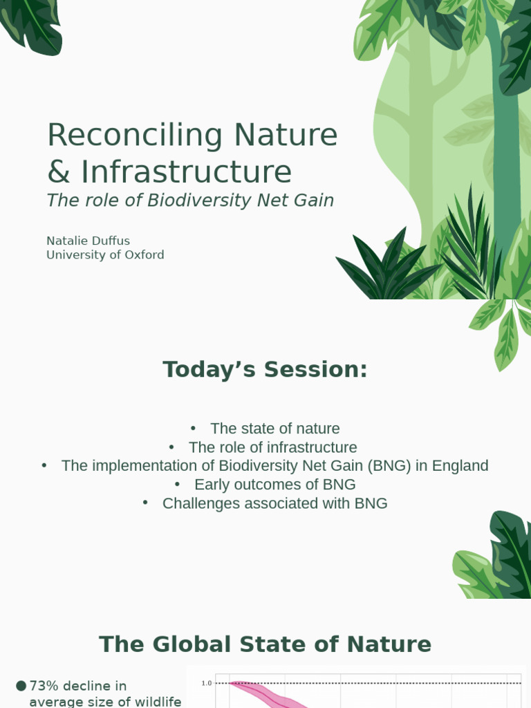 Biodiversity Net Gain in England: Overview | PDF | Conservation Biology ...
