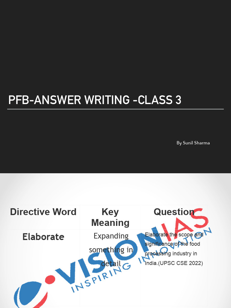 Effective Answer Writing Techniques | PDF