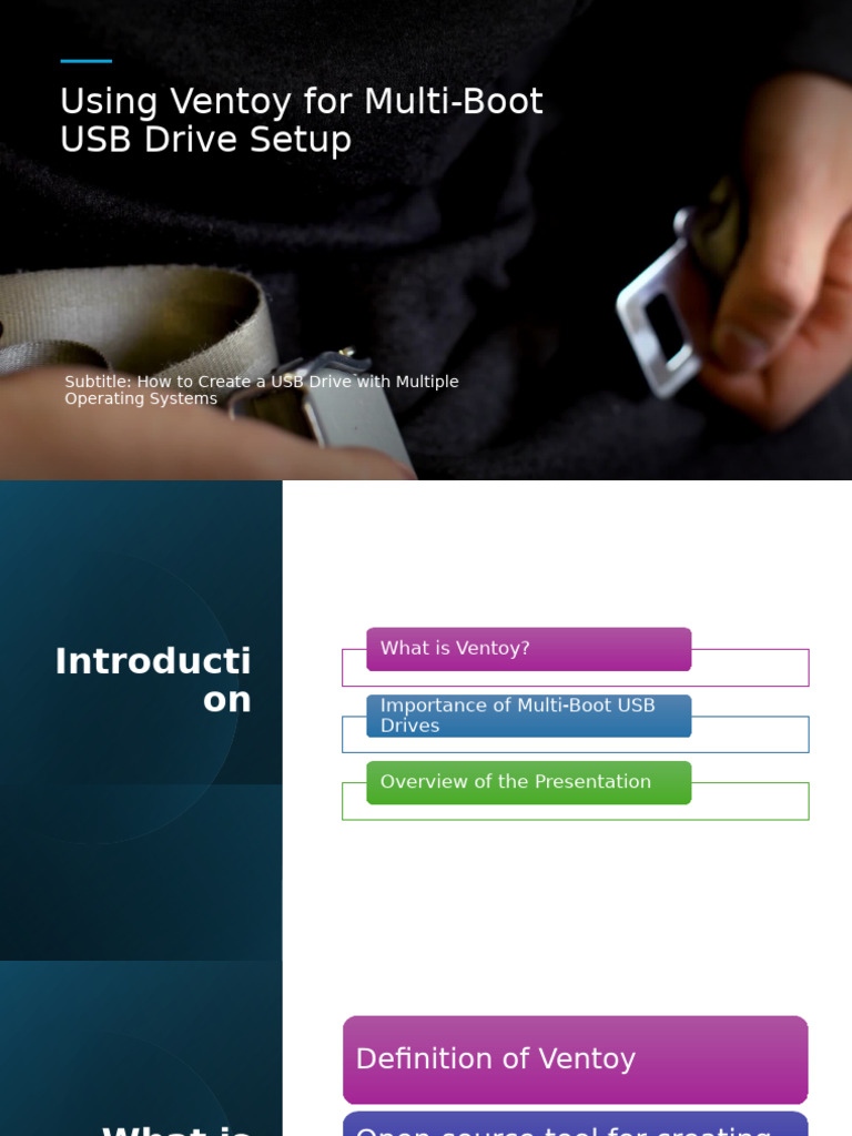 Multi-Boot USB Setup with Ventoy | PDF | Usb Flash Drive | Operating ...