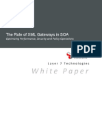 The Role of XML Gateways in SOA