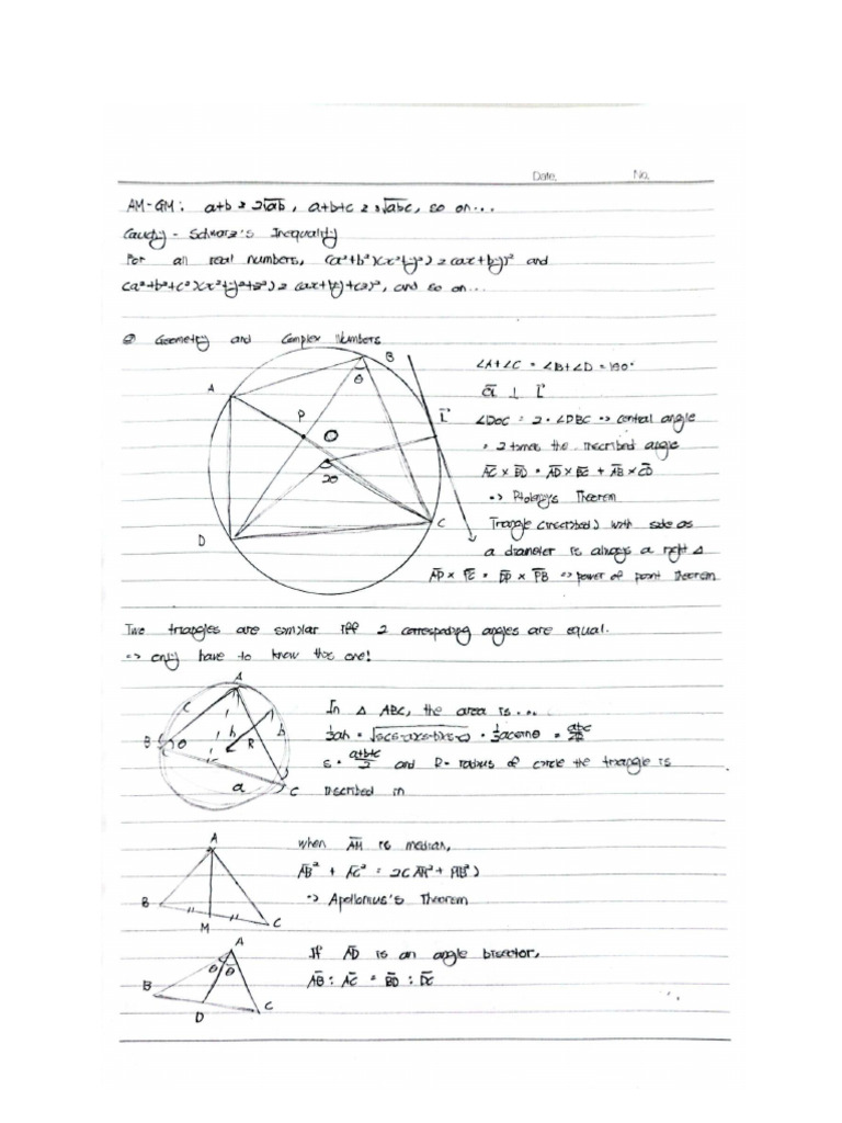Math Comp Formulas | PDF