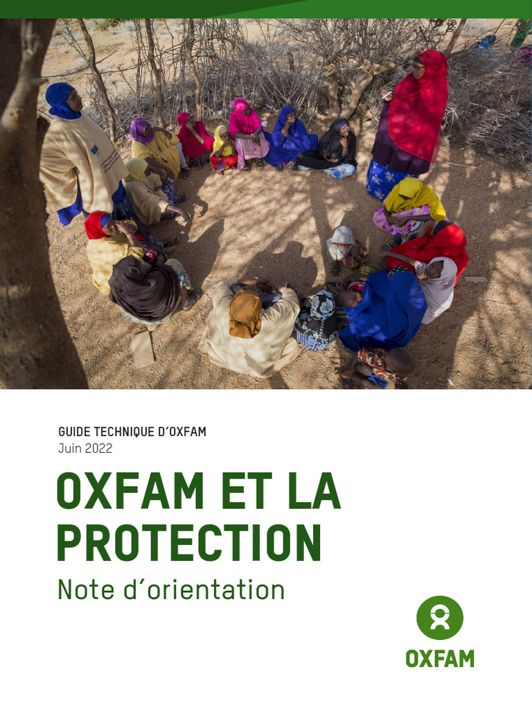 Oxfam : Approche de protection humanitaire | PDF | Oxfam | Sécurité