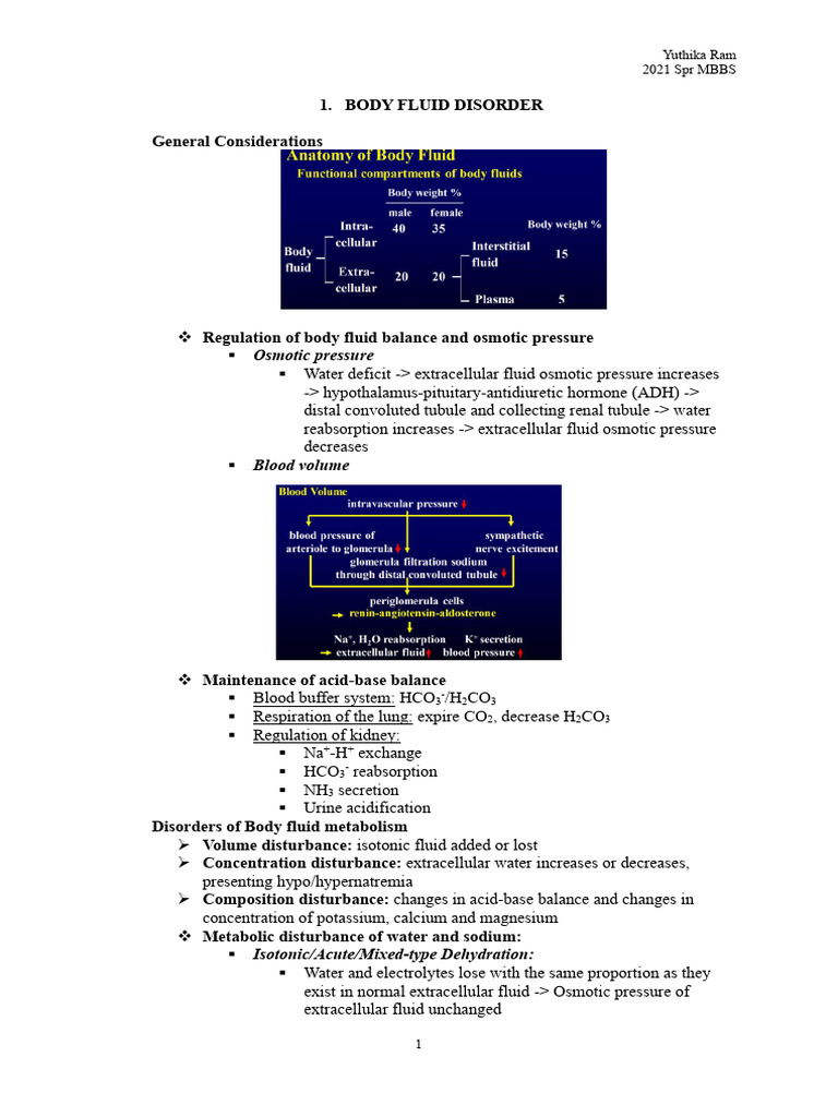 Surgery Notes | PDF | Shock (Circulatory) | Dehydration