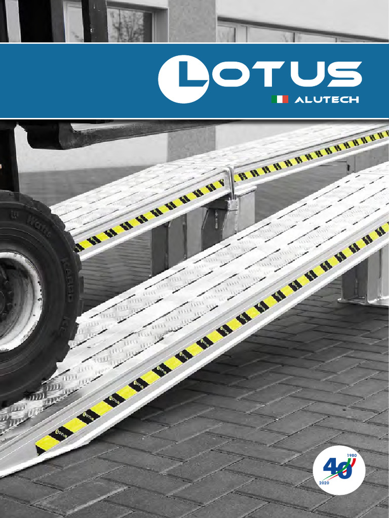 Lotus Alutech Aluminum Ramps Overview | PDF | Trailer (Vehicle) | Truck