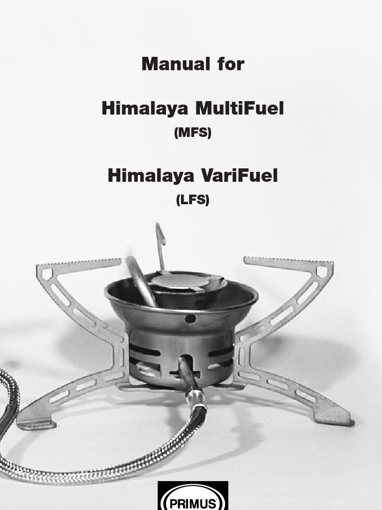 Primus Stove Instruction3288_3278_MultiAnd Varifuel Kerosene