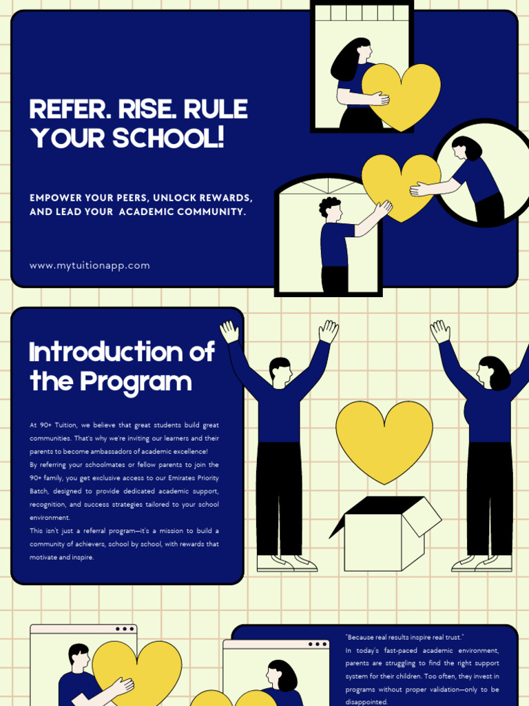 Green and Yellow Illustrative Charity Program Presentation | PDF