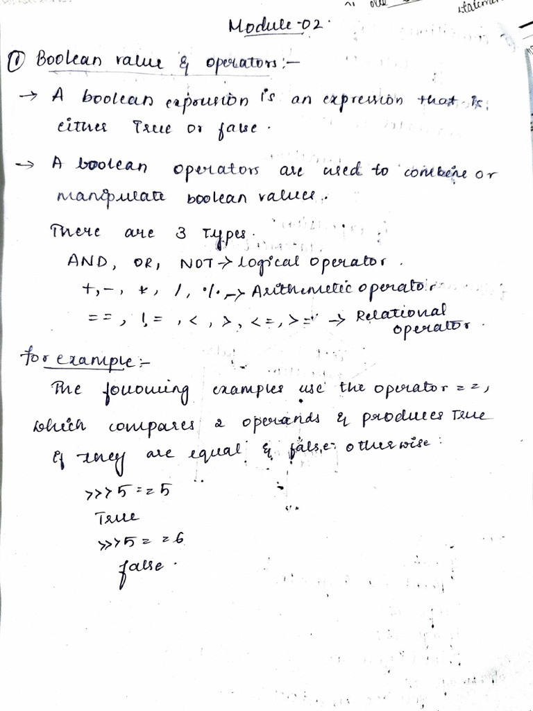 Python Module 2 | PDF