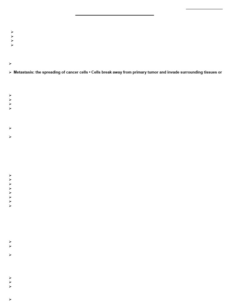 Cancer | PDF | Cancer | Neoplasms