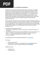 Cell Culture and Seeding Protocol Guide | PDF | Laboratory Techniques