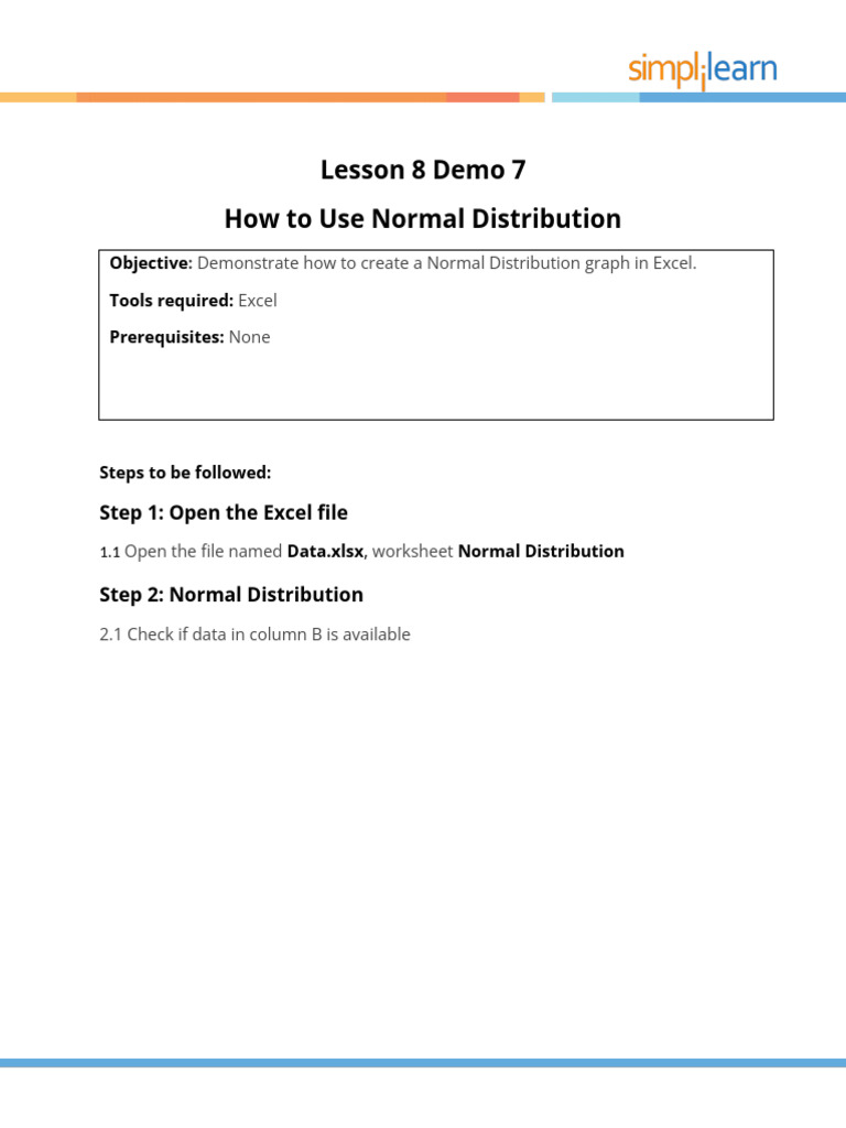 07 - How To Use Normal Distribition | PDF