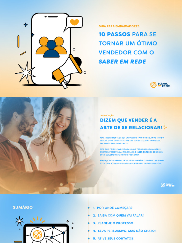 10 Passos para Vender com Sucesso | PDF | Rede social | Aprendizado